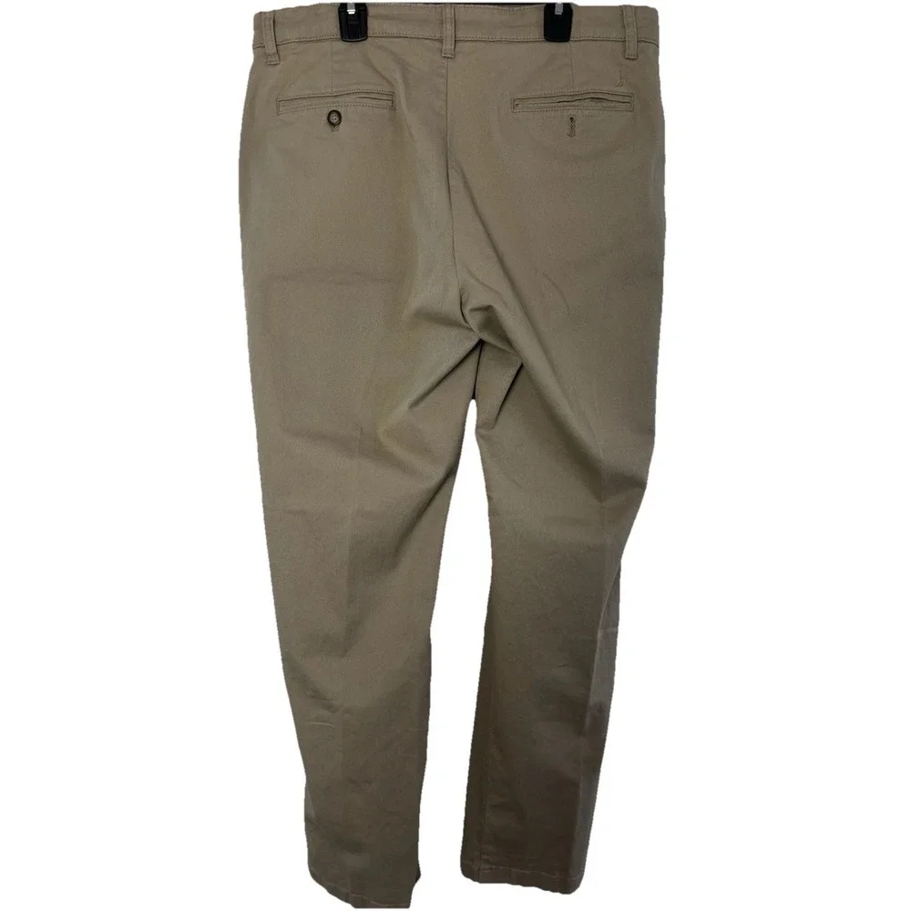 Nautica‎ Men's Chino Pants 34x31 Classic Fit Khaki Cotton Preppy Office